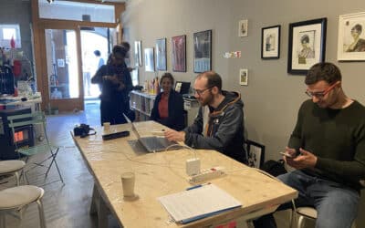 Balade photographique avec nos étudiants !